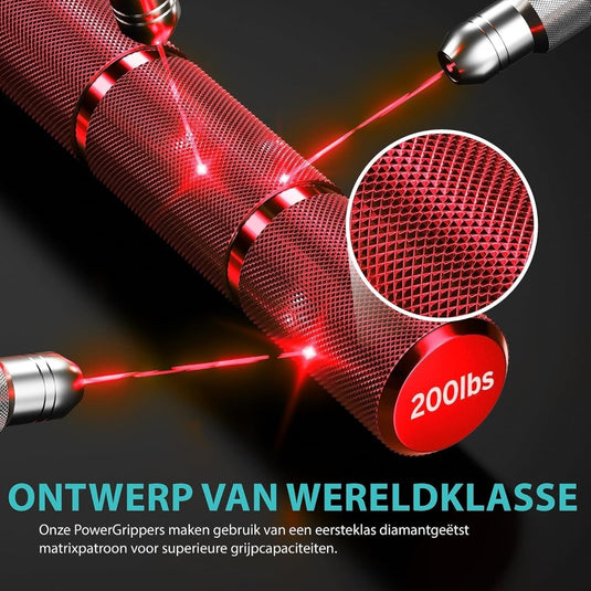 Powerball Metal Power Grippers Professional Grade - 8 weerstanden voor Grip, Pols & Arm Training (50lbs - 400lbs) - happygetfit.com