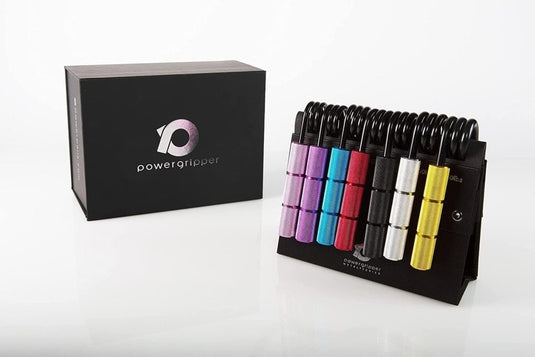 Powerball Metal Power Grippers Professional Grade - 8 weerstanden voor Grip, Pols & Arm Training (50lbs - 400lbs) - happygetfit.com