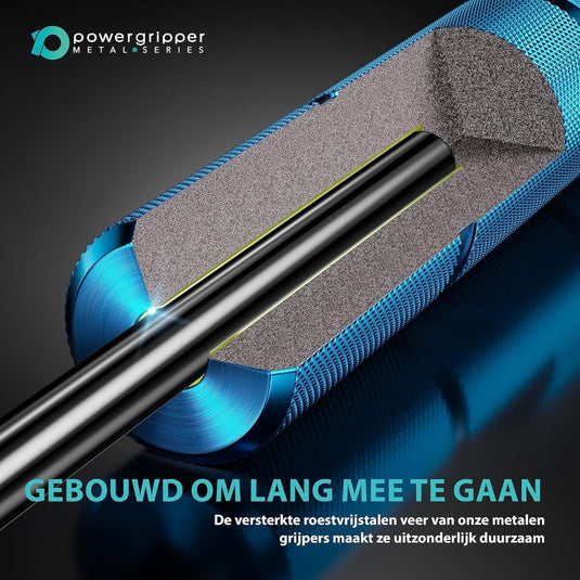 Powerball Metal Power Grippers Professional Grade - 8 weerstanden voor Grip, Pols & Arm Training (50lbs - 400lbs) - happygetfit.com