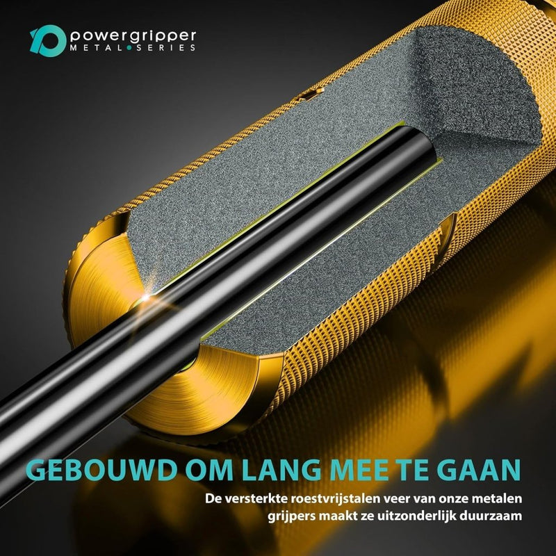 Laad afbeelding in Galerijviewer, Powerball Metal Power Grippers Professional Grade - 8 weerstanden voor Grip, Pols &amp; Arm Training (50lbs - 400lbs) - happygetfit.com
