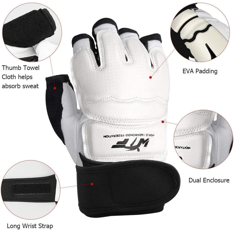 Load image into Gallery viewer, Punch Bag Training Gloves, LangRay MMA Grappling Gloves for Sparring Martial Arts Boxing Training for Adults and Kids - happygetfit.com
