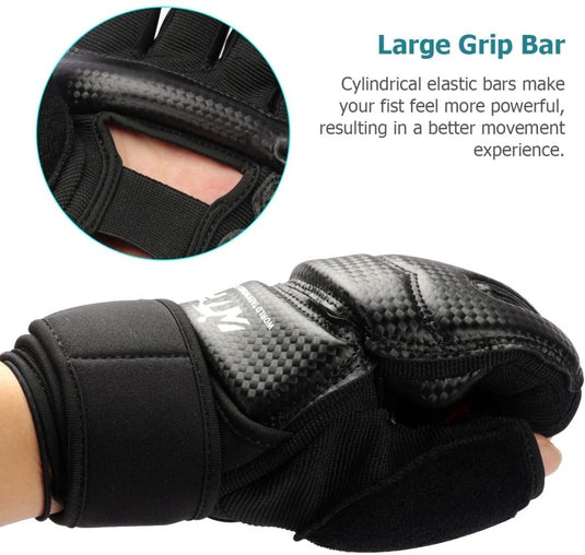 Punch Bag Training Gloves, LangRay MMA Grappling Gloves for Sparring Martial Arts Boxing Training for Adults and Kids - happygetfit.com