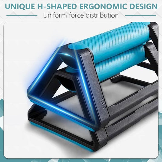 Push-up bars 2 stuks met siliconen handgrepen en antislip basis – parallettes – calisthenics - happygetfit.com