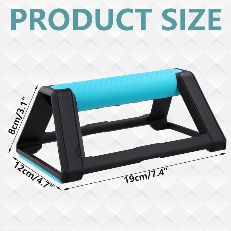 Załaduj obraz do przeglądarki galerii, Push-up bars 2 stuks met siliconen handgrepen en antislip basis – parallettes – calisthenics - happygetfit.com
