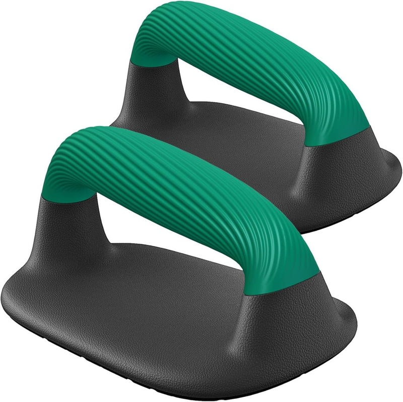 Załaduj obraz do przeglądarki galerii, Push-up bars met ergonomische handgrepen en antislip basis – opdruksteunen – krachttraining - happygetfit.com
