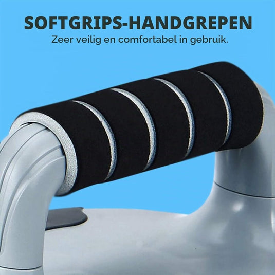 Push-up bars met zachte handgrepen en antislip basis tot 100 kg – opdruksteunen – fitness accessoires - happygetfit.com