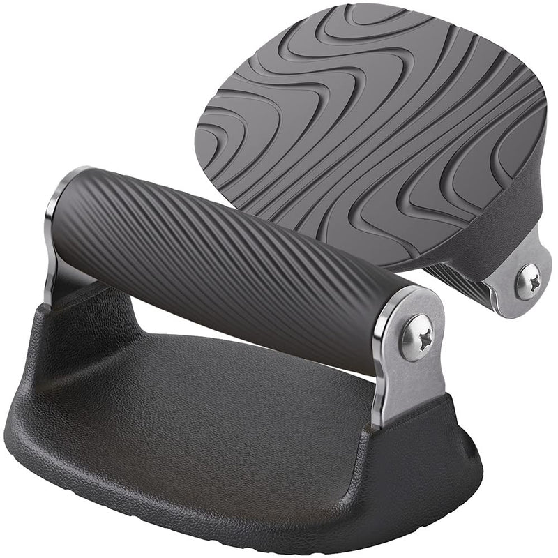 Laad afbeelding in Galerijviewer, Push Up Bars with Bottom Anti-Slip Pad Push Up Handles for Floor Soft Plastic Pushup Handles Strength Training Pushup Stands - happygetfit.com
