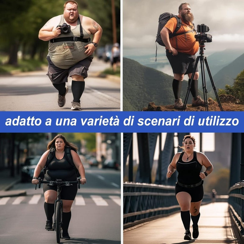 Load image into Gallery viewer, PUTUO Compressiesokken voor Dames en Heren: Compressiesokken Sokken voor Vliegen Atletiek Lopen Reizen Fietsen Sport 1 paar - happygetfit.com

