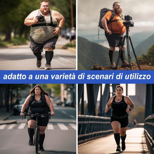 PUTUO Compressiesokken voor Dames en Heren: Compressiesokken Sokken voor Vliegen Atletiek Lopen Reizen Fietsen Sport 1 paar - happygetfit.com