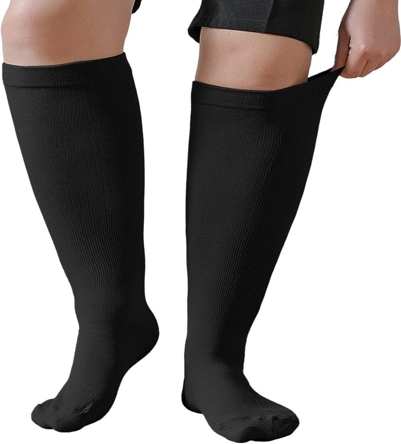Load image into Gallery viewer, PUTUO Compressiesokken voor Dames en Heren: Compressiesokken Sokken voor Vliegen Atletiek Lopen Reizen Fietsen Sport 1 paar - happygetfit.com
