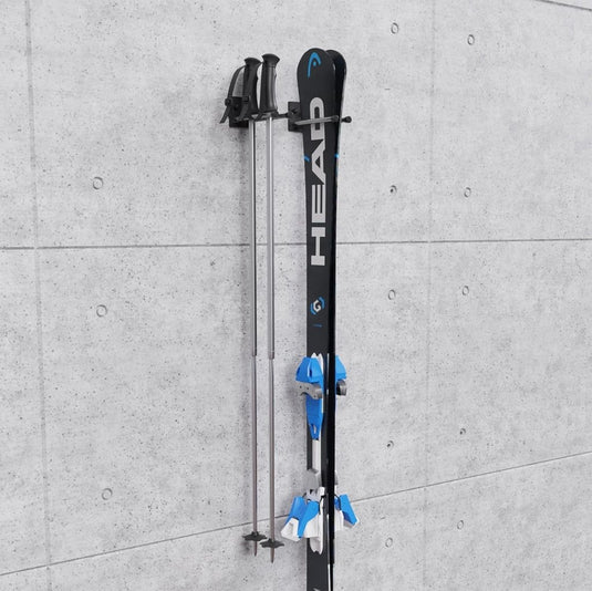 QLS N1 Ski Wandhouder en Opbergsysteem - 13 cm - happygetfit.com