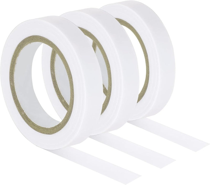 Laden Sie das Bild in Galerie -Viewer, Racket afwerktape 3 stuks 10 meter van PVC wit – grip tape – tennis badminton accessoires - happygetfit.com
