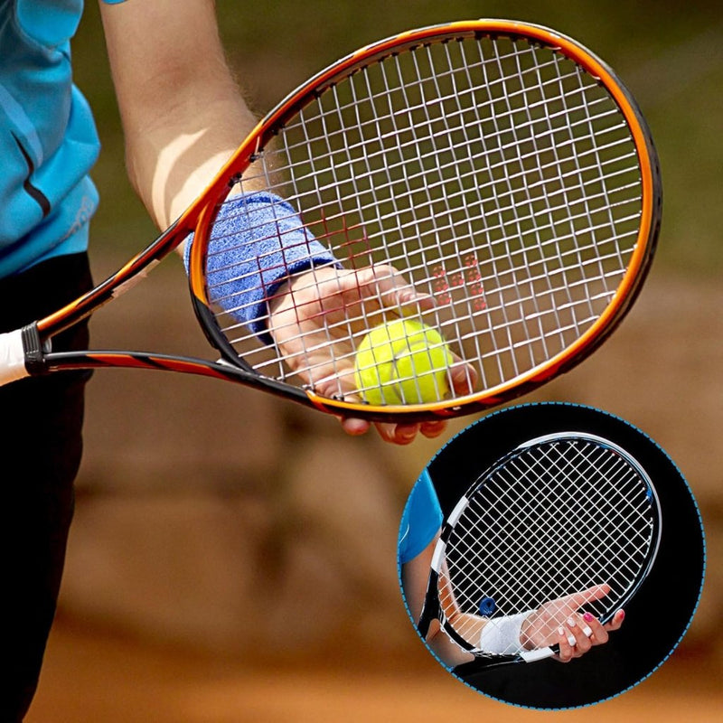 Chargez l'image dans la visionneuse de la galerie, Racket frame beschermtape 5 meter zwart - happygetfit.com
