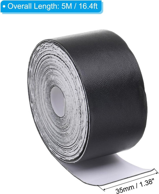 Racket frame beschermtape 5 meter zwart - happygetfit.com