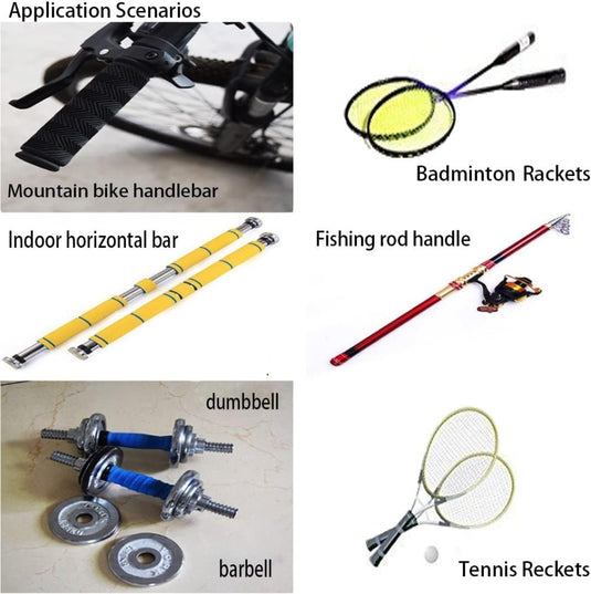 Racket grip tape set 3 stuks antislip - happygetfit.com
