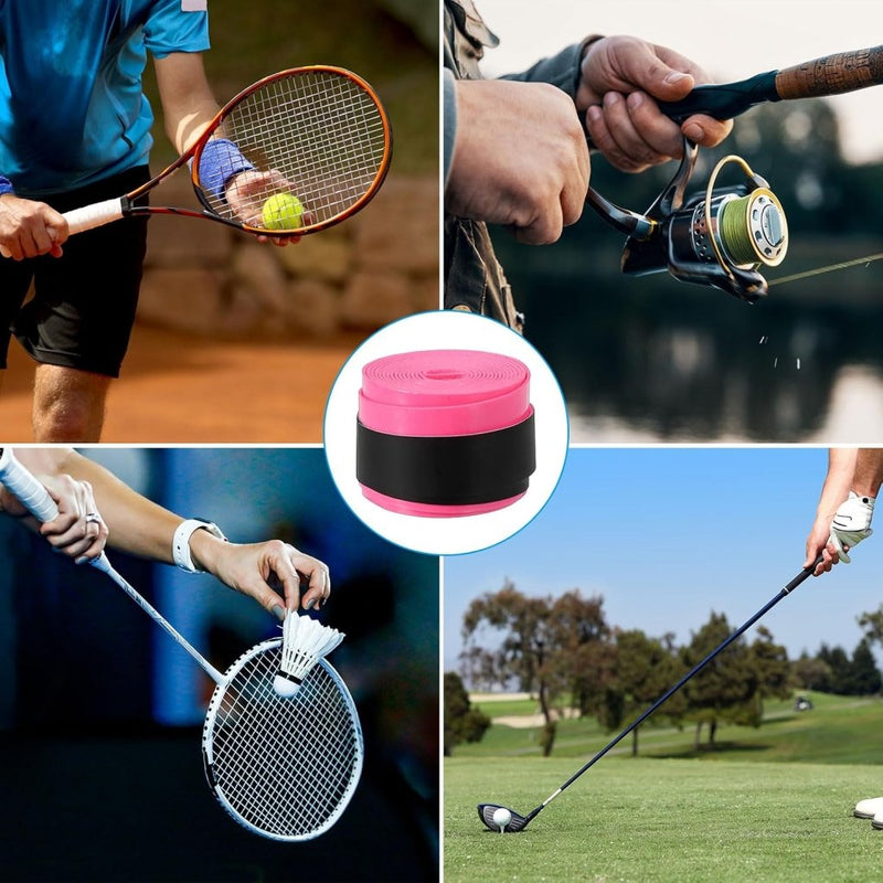 Laden Sie das Bild in Galerie -Viewer, Racket grip tape set 9 stuks roze - happygetfit.com
