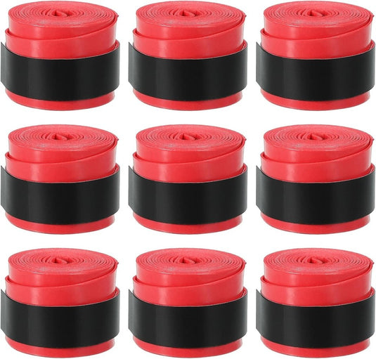 Racket grip tape set 9 stuks roze - happygetfit.com