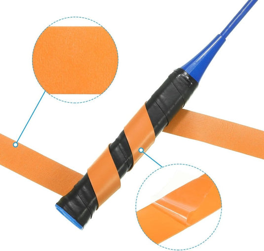 Racket grip tape set 9 stuks roze - happygetfit.com