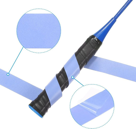 Racket grip tape set 9 stuks roze - happygetfit.com