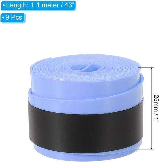 Racket grip tape set 9 stuks roze - happygetfit.com