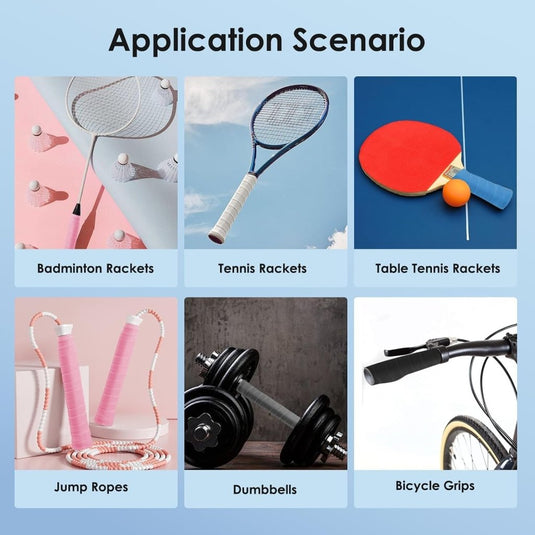 Racket gripband set 10 stuks antislip - happygetfit.com