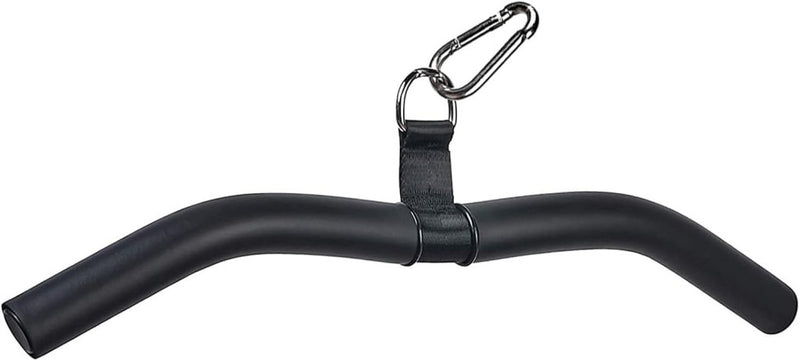 Load image into Gallery viewer, Rechte kabelstang 40 cm met antislip handgrepen tot 150 kg – lat pulldown bar – biceps triceps stang - happygetfit.com

