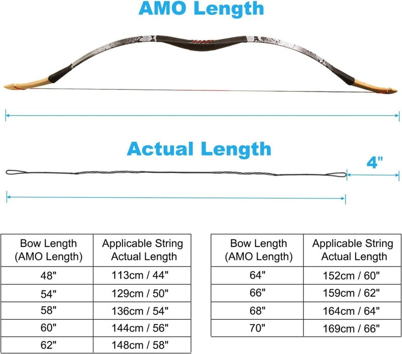 Load image into Gallery viewer, Recurve boogsnaar 113,3 cm tot 50 lb – vervangende bowstring – boogschieten accessoires - happygetfit.com
