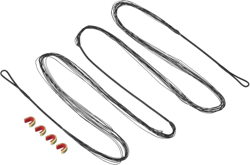 Load image into Gallery viewer, Recurve boogsnaar 54 inch 14 strengen voor AMO 58 inch met 4 nokpunten – boogschieten accessoires - happygetfit.com
