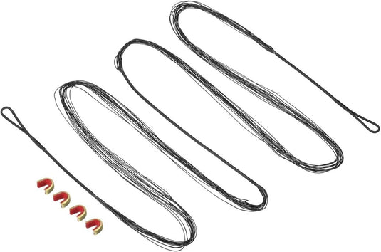 Recurve boogsnaar 54 inch 14 strengen voor AMO 58 inch met 4 nokpunten – boogschieten accessoires - happygetfit.com