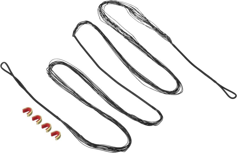Load image into Gallery viewer, Recurve boogsnaar 54 inch 14 strengen voor AMO 58 inch met 4 nokpunten – boogschieten accessoires - happygetfit.com
