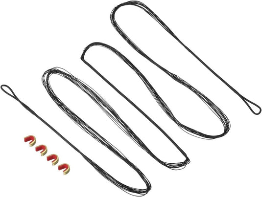 Recurve boogsnaar 54 inch 14 strengen voor AMO 58 inch met 4 nokpunten – boogschieten accessoires - happygetfit.com