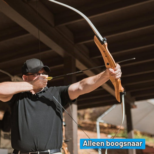 Recurve boogsnaar 54 inch 14 strengen voor AMO 58 inch met 4 nokpunten – boogschieten accessoires - happygetfit.com