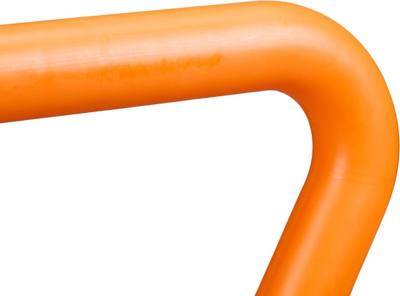 Laden Sie das Bild in Galerie -Viewer, Relaxdays handvat dumbbell, HxBxD, voor krachttraining, fitness, workout, HxBxD: 28 x 23 x 7 cm, oranje - happygetfit.com

