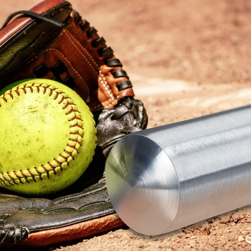 Load image into Gallery viewer, Relaxdays Lightweight Aluminium Baseball Bat with Non-Slip Grip - Silver 34" - happygetfit.com
