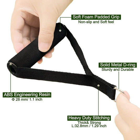 Resistance Loop Exercise Bands Exercise Bands for Home Fitness, Stretching, Strength Training, Physical Therapy,Elastic Workout Bands for Women Men Kids - happygetfit.com