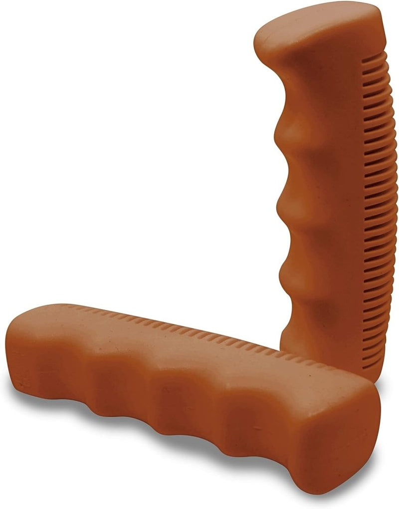 Laad afbeelding in Galerijviewer, Retro fietshandvatten set 22 mm rubber - happygetfit.com
