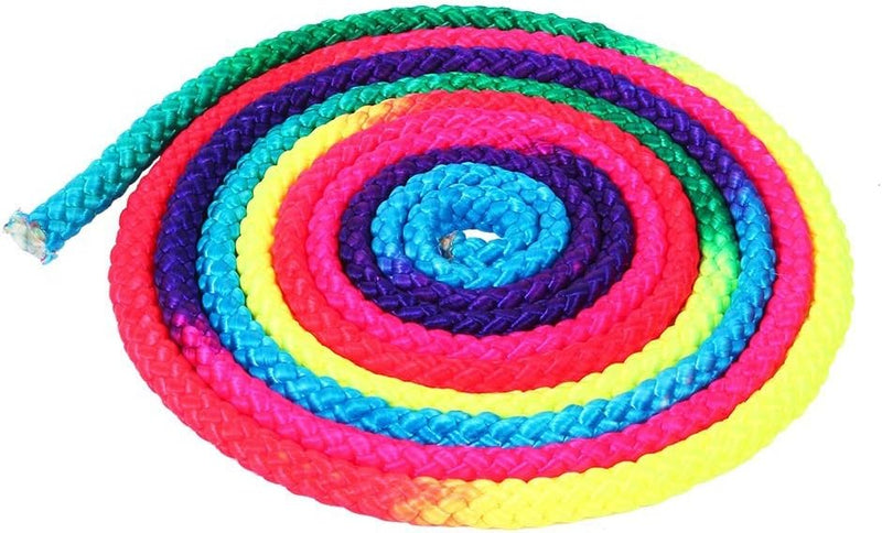 Load image into Gallery viewer, Ritmische gymnastiek springtouw regenboog 2,8 meter - happygetfit.com
