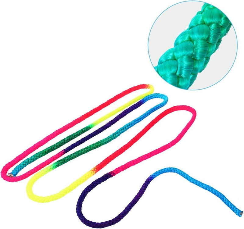 Load image into Gallery viewer, Ritmische gymnastiek springtouw regenboog 2,8 meter - happygetfit.com
