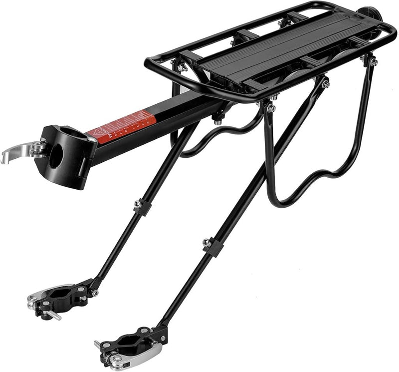 Load image into Gallery viewer, ROCKBROS Fietsenrek Fiets Bagagedrager Mountainbike Frame Snelkoppeling met Reflector 24-29 inch met/zonder Spatborden Aluminiumlegering - happygetfit.com
