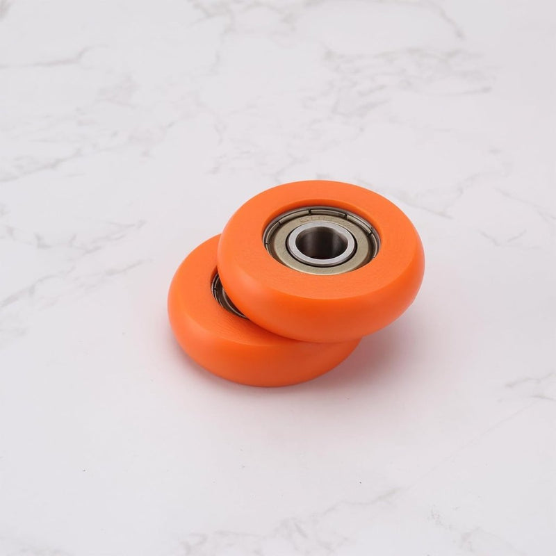 Load image into Gallery viewer, Roeimachine stoelwielen set van 2 stuks 36 mm - happygetfit.com
