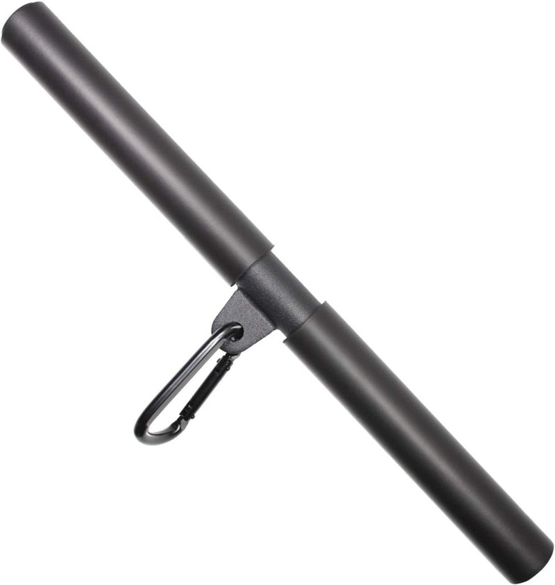 Chargez l'image dans la visionneuse de la galerie, Roterende rechte kabelstang 42,5 cm met karabijnhaak – lat pulldown bar – kabelaccessoire - happygetfit.com
