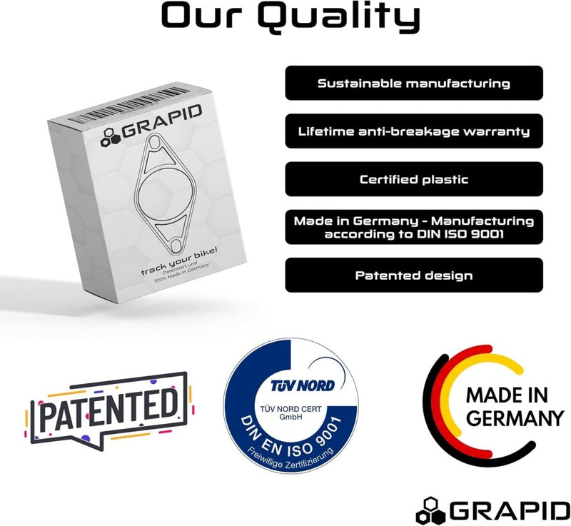 Laad afbeelding in Galerijviewer, ROYTOOL AirTag Bike Mount - happygetfit.com

