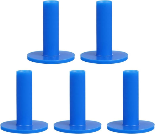 Rubber golf tees 6x5 cm (5 stuks) - Oefen tees voor hitting mats - Golf balhouder driving range - happygetfit.com