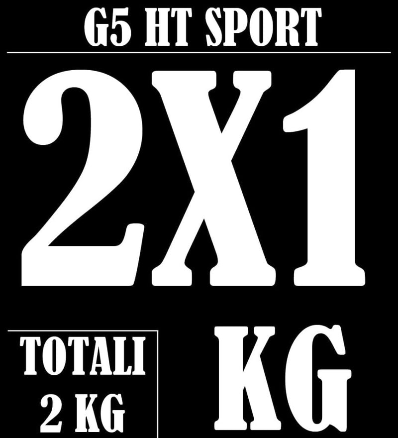 Laad afbeelding in Galerijviewer, Rubberen gietijzeren schijven G5 HT SPORT Ø gat 25 mm voor sportschool en thuisgymnastiek van 0,5 tot 20 kg voor stuur en halters - happygetfit.com
