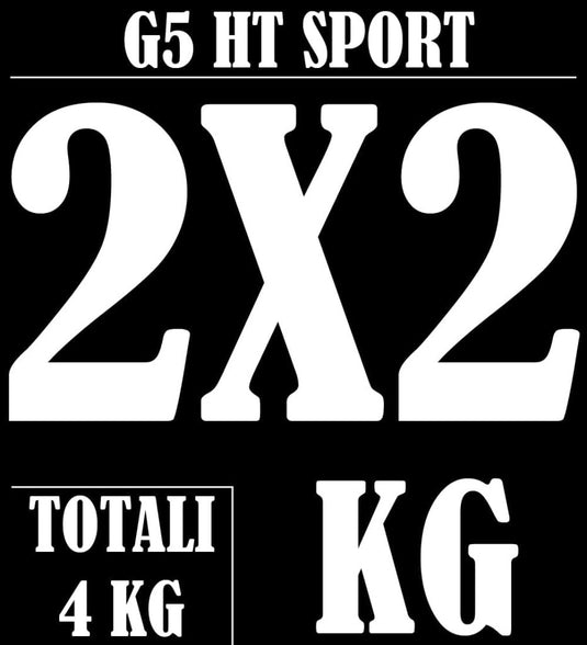Rubberen gietijzeren schijven G5 HT SPORT Ø gat 25 mm voor sportschool en thuisgymnastiek van 0,5 tot 20 kg voor stuur en halters - happygetfit.com