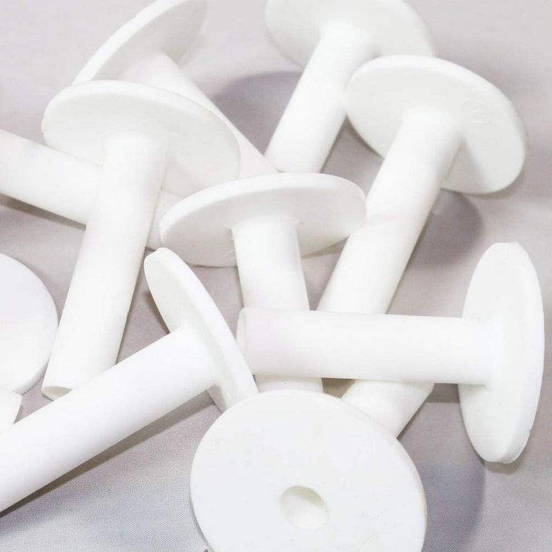 Laden Sie das Bild in Galerie -Viewer, Rubberen golftees voor oefenmat in 5 maten – wit - happygetfit.com
