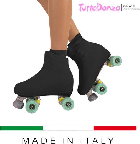 Schaatbeschermers voor kunstschaatsen, bescherming voor rolschaatsen voor meisjes en volwassenen, glijschoenen op wielen of schaatsen, Made in Italy - happygetfit.com