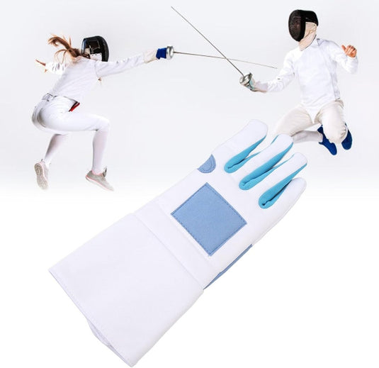 Schermhandschoen rechterhand maat XL van ademend polyester met antislip grip – schermsport – degenschermen - happygetfit.com