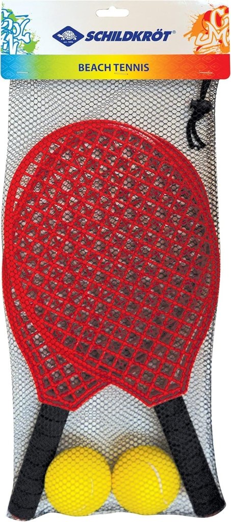 Schildkröt Attenennis set, 2 rackets, 2 softballen, in nettas, 970130 - happygetfit.com