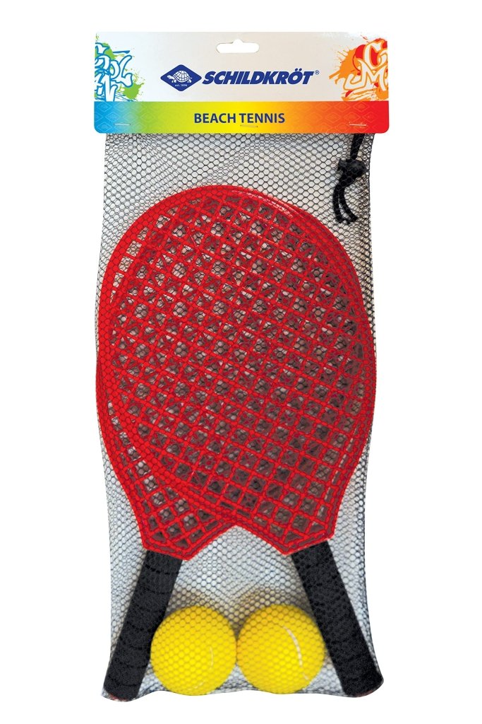 Laad afbeelding in Galerijviewer, Schildkroet Beach/Soft Tennis Set in Mesh Bag - happygetfit.com
